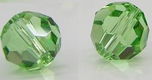 Swarovski 5000 Peridot 10mm 2 Stuk - 1 - Thumbnail