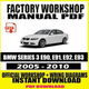 BMW werkplaatshandboeken PDF bestanden - 1 - Thumbnail