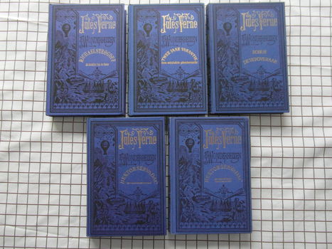 Jules Verne wonderreizen blauwe serie - 0