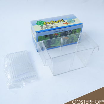 Adori Guppy Broed Tank 2 in 1 | 16 x 9,5 x 10 - 0