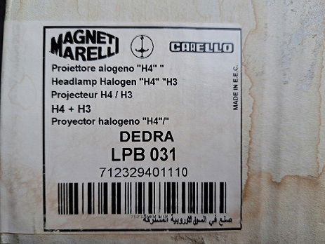 Lancia Dedra Koplamp Magneti Marelli LPB031 712329401110 Rechts - 4