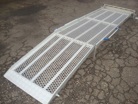 Kvistberga Feal 3-Delige oprijplaat 325 CM Aluminium - 5