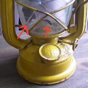 Vintage stormlamp / stormlantaarn / olielamp - Kwang HWA 245 - 6