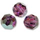 Swarovski 5000 Amethyst AB 8mm 4 Stuk of per stuk - 0 - Thumbnail