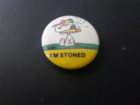 I'm stoned button - 1