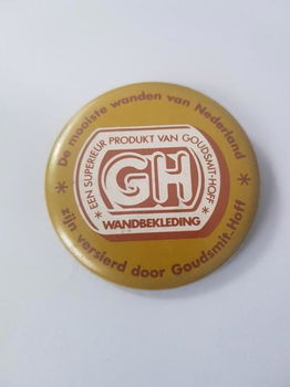 Button Goudsmit-Hoff wandbekleding - 0