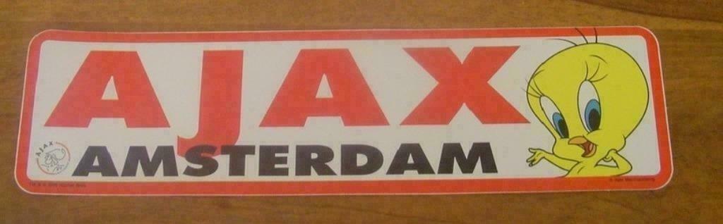 Sticker Ajax Amsterdam(Tweety Looney Tunes) - 0