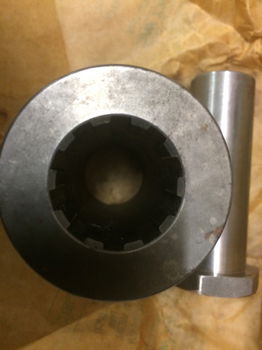 SPROCKET SHAFT offset voor bredere band, nieuw, 1 INCH (25,4mm) - 2