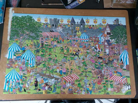 Jan van Haasteren puzzel Robin Hood festival puzzel 1500 st. - 0