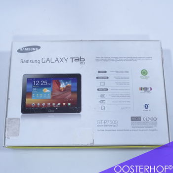 Samsung Galaxy Tab1 10.1” 16GB 3G Zilver-White GT-P7500 - 7