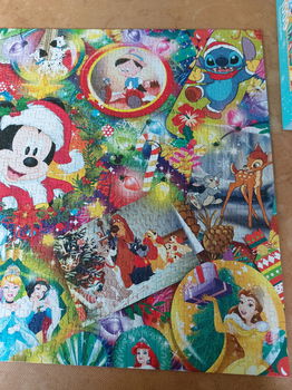 Disney kerst puzzel Jumbo 1000 stukjes. - 2