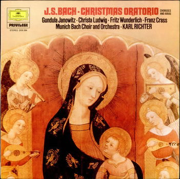 LP - BACH - Weihnachts-Oratorium - 0