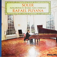 LP - A. Soler - Werke für Cembalo - Rafael Puyana