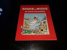 Suske en Wiske nr.43. De Wilde Weldoener.(blauw/rood)