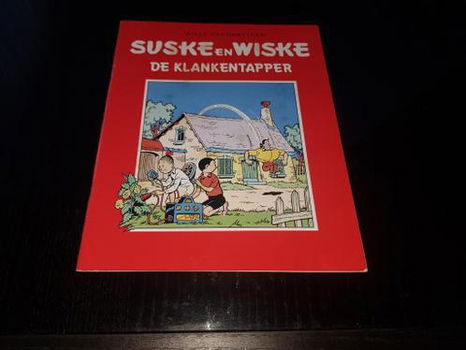 Suske en Wiske nr.42. De Klankentapper (blauw/rood) - 0