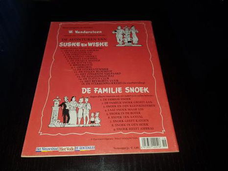 Suske en Wiske nr.15. Het Bevroren Vuur. (blauw/rood) - 2