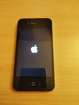 Apple iPhone 4 Zwart A1332 met lader en oortjes - 2