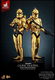 Hot Toys MMS735 Star Wars Clone Trooper Gold Chrome Version Exclusive - 1 - Thumbnail