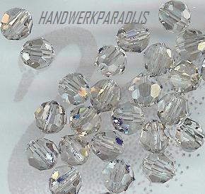 Swarovski 5000 Crystal Silver Shade 8mm 302 Stuk - 1