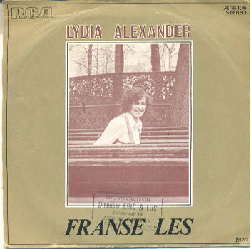 Lydia Alexander ‎– Franse Les / Mijn Soldaatje - 0