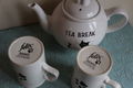 Katten theepot Felix Tea Break met 2 mokken - 3 - Thumbnail