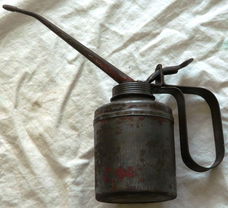 Oil Can / Olie kan, Wesco, 2nd type - 2H 3884, Austin, UK / Engels, 1954.(Nr.1)