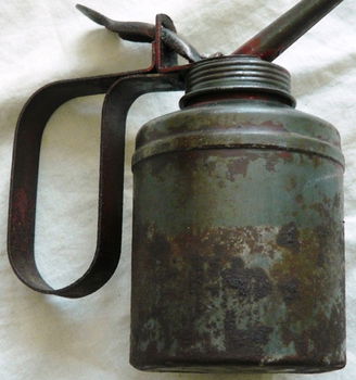 Oil Can / Olie kan, Wesco, 2nd type - 2H 3884, Austin, UK / Engels, 1954.(Nr.1) - 6