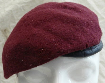 Baret / Beret, Paratroopers / Parachutisten, maat: 57, UK / Engels, 1970s.(Nr.1) - 0