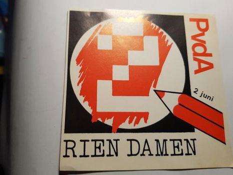 Sticker PVDA - 0