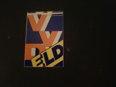 Sticker VVD.