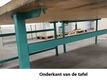 Inpaktafel / werktafel 195 x 150 x 80 x 5 dik ( rubber toplaag ) - 2 - Thumbnail