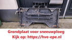 Grondplaat / Aanbouwplaat ... voor sneeuwploeg o.i.d. - 2 - Thumbnail