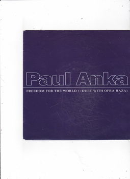 Single Paul Anka - Freedom for the world - 0