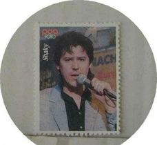 Popfoto zegel Shaky Stevens