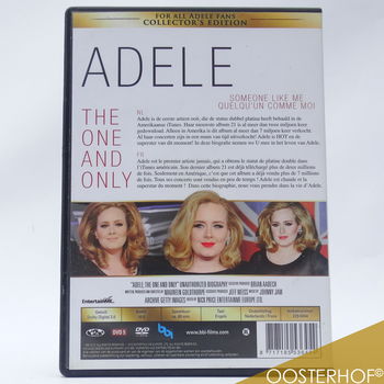 DVD | Adele - The One And Only - Unauthorized Biography | 2012 - 2