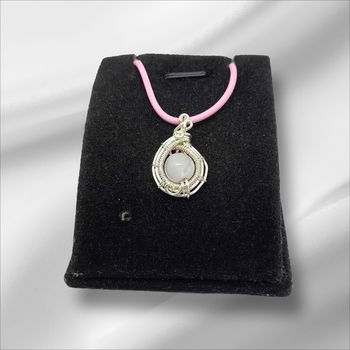 Rozenkwarts ketting - 2