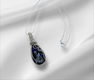 Sterling zilver oceaan jaspis ketting - 3 - Thumbnail