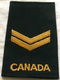 Rang Onderscheiding / Rankslide, Non-Commissioned Members, Corporal, Canadian Army, 1970s.(Nr.1) - 0 - Thumbnail