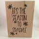 Kerst decoratie tekstbord (hout) It's the season to sparkle - 0 - Thumbnail