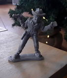 1x Cowboy figuur - poppetje