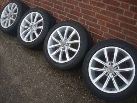 17 inch Originele Audi TT Velgen en Banden Steek 5x112 - 1