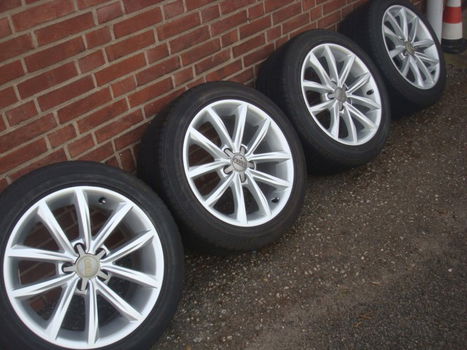 17 inch Originele Audi TT Velgen en Banden Steek 5x112 - 2