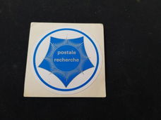 Sticker postale recherche