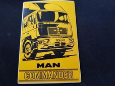 Sticker MAN Commander