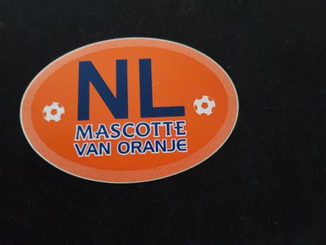 Sticker NL Mascotte van Oranje - 0