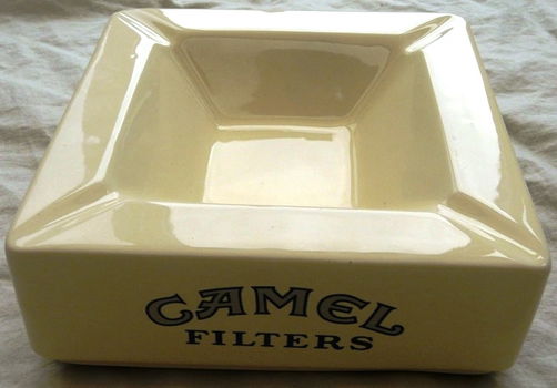 Asbak / Ashtray, Vintage, Keramisch, Camel Filters, Wade PDM, 1970s. - 1