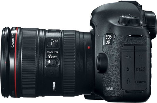 Canon EOS 5D Mark III 22,3 MP Full Frame CMOS digitale SLR-camera met EF 24-105 mm - 1