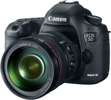 Canon EOS 5D Mark III 22,3 MP Full Frame CMOS digitale SLR-camera met EF 24-105 mm - 2