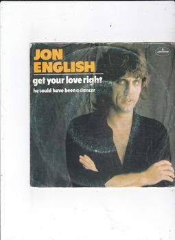 Single Jon English - Get your love right - 0