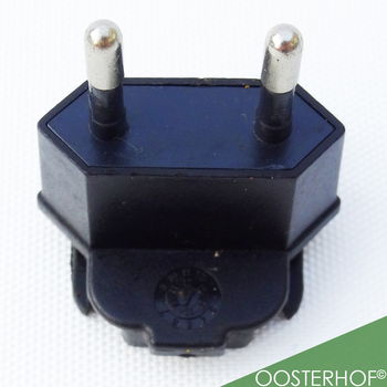 Adapter EU opschuif connector Travel Stekker NIEUW - 3